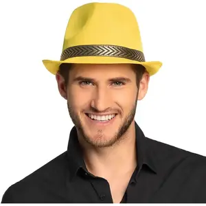 Comparateur de prix : NO NAME borsalino funky jaune adulte - boland 01396