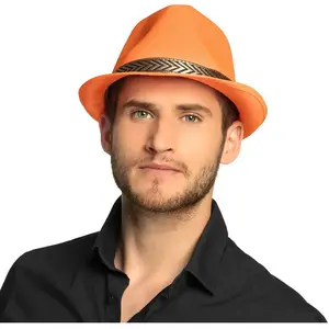 Comparateur de prix : Borsalino Disco - NO NAME - Orange fluo avec liseret - Mixte - Adulte