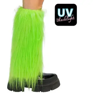 Comparateur de prix : Paire jambières Rave vert fluo UV