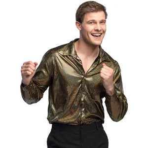 Comparateur de prix : Boland Chemise Disco Shiny - Doré