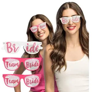 RueDeLaFete Set 3 lunettes party Bride to be - bride en team bride pas cher