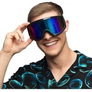 Comparateur de prix : Non communiqué paire de lunettes festives ski noir adulte - boland 02706