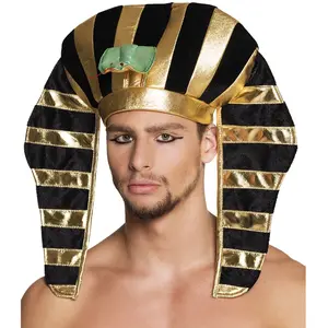 Comparateur de prix : Boland chapeau Toetanchamon homme noir / or taille unique