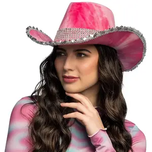 Comparateur de prix : Boland Chapeau Cowboy Darling - Rose 4533BOL