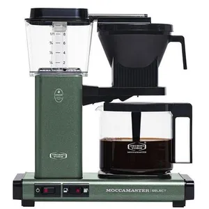 Comparateur de prix : Moccamaster KBG Select, Cafetiere, Cafetiere Filtre, Cafetières, Forest Green, 1.25 Litre
