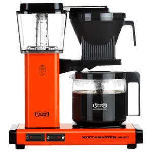 Comparateur de prix : Moccamaster Cafetiere KBG 53986 1.2L 240V 1520W Plastique Aluminium Reisen Orange