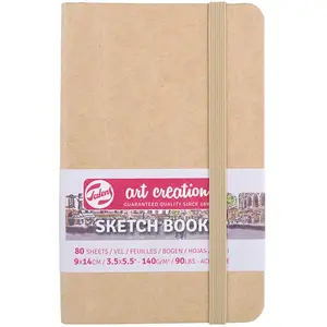 Comparateur de prix : Carnet Croquis 9x14 cm - 80 feuilles - 140g - Kraft - Royal Talens