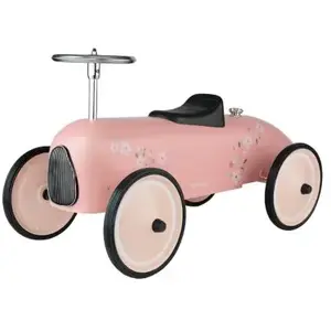 Little Dutch Porteur voiture Rétro Roller Rose pas cher