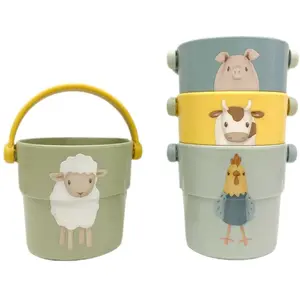 Lot de 4 gobelets de bain MULTICOLORE Little DutchVendu paraubert