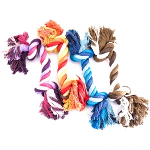 Beeztees Jouet chien - corde à 2 noeuds 19 cm pas cher