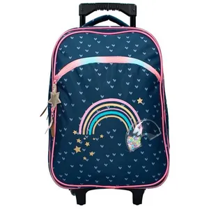 Sac à dos à roulettes MILKY KISS Puffy Rainbow 2 compartimentsVendu parcdiscount