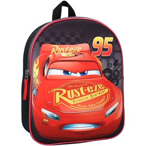 Disney Cars Sac à dos 3D Race Ready - Noir, multicolore, Rucksack