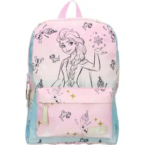 Disney Enfants Sac à dos Frozen II - Sac à dos scolaire coloré avec El... pas cher
