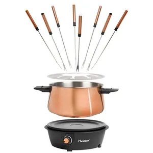 Comparateur de prix : Bestron AFD850CO - Fondue - 1.5 litres - 1.5 kWatt - cuivre