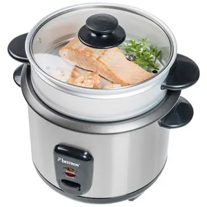 Cuiseur à riz Bestron ARC100 - Acier inoxydable - 400 W - 1 L pas cher