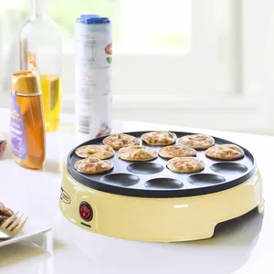 Appareil à poffertjes hollandais Bestron APFM700SD 800 W - Crème pas cher