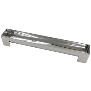 Mini gouttière à bûche rectangulaire sucrées ou salées rectangulaire inox Patisse pas cher