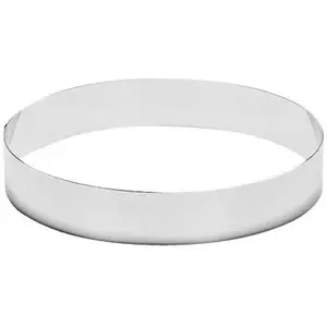 Comparateur de prix : patisse Cercle à Tarte rond inox diamètre 20 cm H: 4,5 cm*