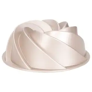 Comparateur de prix : PATISSE - Moule à kouglof couronne - 24 cm - rose cuivré - Les Spécifiques