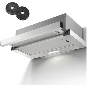 KICHPOWER Hotte Aspirante Tiroir Classe A de Cuisine Encastrable 60cm ...Vendu parcdiscount