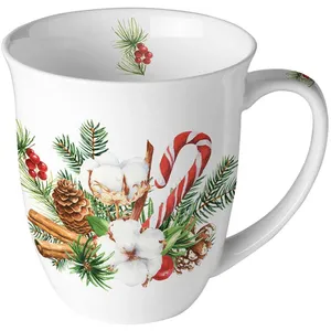 Comparateur de prix : Ambiente Tasse En Porcelaine Fine - Décoration De Noël
