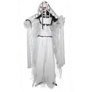 TotallyHalloween.nl mariée squelette son et lumière 169cm - funny espa 94189 pas cher