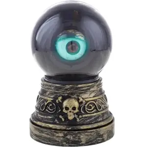 boule de cristal avec oeil lumineuse sonore et motorisée pas cher