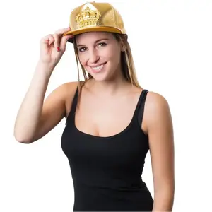 Comparateur de prix : Funny Fashion Casquette - Unique Or - Modèle Baseball - Couleur Jaune - Motif Écaille - Taille Adulte