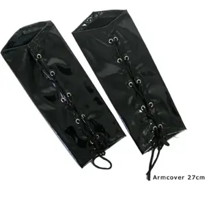 RueDeLaFete Paire de manchettes noires