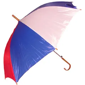 Comparateur de prix : RueDeLaFete Parapluie bleu/blanc/rouge