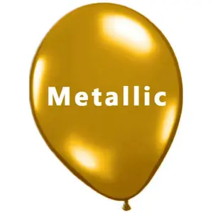 RueDeLaFete Ballons en latex X 40 - 26 cm - Or métallique pas cher