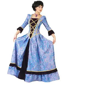 Comparateur de prix : RueDeLaFete Costume Baroque - Lady Caroline - Femme Taille : M/L - 40/42