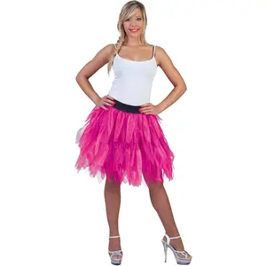 Comparateur de prix : Funny Fashion Jupe Tulle Rose - Femme - BOLAND - Droite - Parapluie - Plissée
