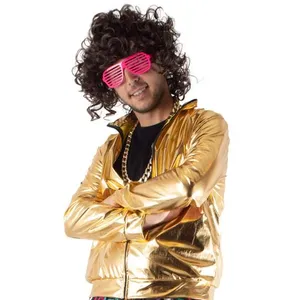 RueDeLaFete Déguisement Veste dorée Années 80 - Homme pas cher