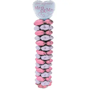 Comparateur de prix : Support avec 16 ballons aluminium Mariage