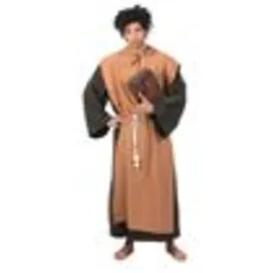 Comparateur de prix : Déguisement Moine Médiéval Homme Xl Marron 603077-56/58 Funny Espa