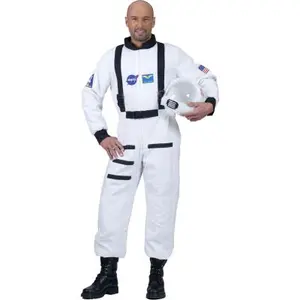Comparateur de prix : Funny Fashion Déguisement astronaute blanc adulte Large