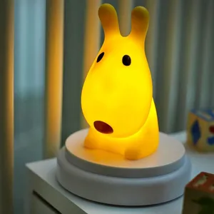 Comparateur de prix : Alecto INNOCENT DOG Veilleuse LED Aide pour dormir, Arrêt automatique, Chien Piles Jaune
