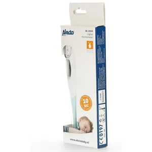 Alecto Baby BC-19GN Thermomètre Numérique Vert | 1 pièce pas cher