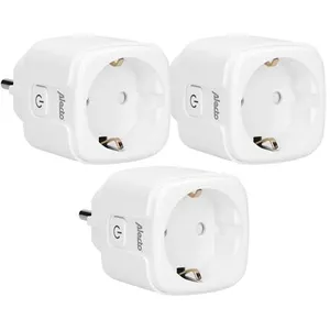 Comparateur de prix : Prise intelligente Wi-Fi, 16A, 3680W, pack de 3 Alecto SMART-PLUG10 TR...