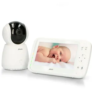Comparateur de prix : Babyphone avec caméra et écran couleur 5 Alecto DVM-275 Blanc