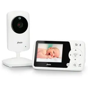 Comparateur de prix : Babyphone avec caméra et écran couleur 2.4 Alecto DVM-64 Blanc