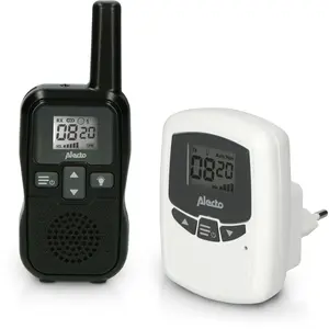Babyphone - ALECTO - DBX80BK - Grande portée - Noir pas cher
