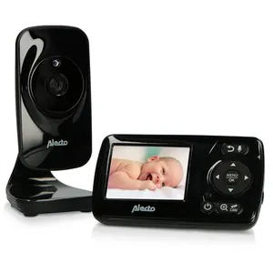 Comparateur de prix : Babyphone avec caméra et écran couleur 2.4 Alecto DVM71BK Noir