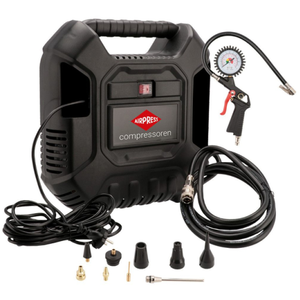 Airpress 36942 Compresseur Sans Huile HLO 180 8 Bars 150 L/min Avec Ac...