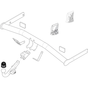 BRINK Attelage Voiture pour VOLKSWAGEN: Golf (Ref: 427600) pas cher