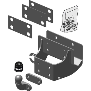 BRINK Attelage Voiture pour TOYOTA: Hilux (Ref: 522100) pas cher