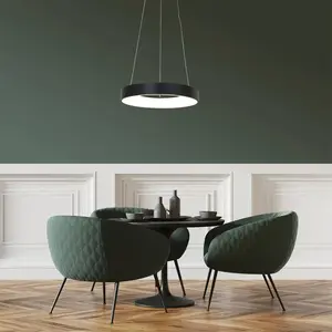Comparateur de prix : Suspension Ringlede - noir - métal - 48 cm - dirigé - 2695ZW - Noir - Steinhauer