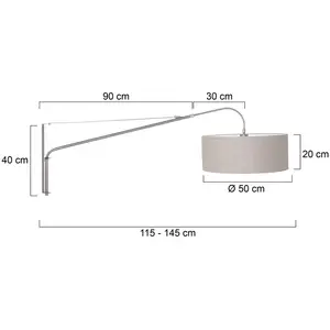 Comparateur de prix : Steinhauer applique de pared Elegant classy - échantillon - poussière - 9329ST