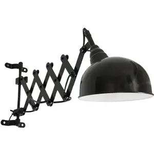 Comparateur de prix : Besselink licht Steinhauer - applique murale - Yorkshire - noir - métal - lampe à